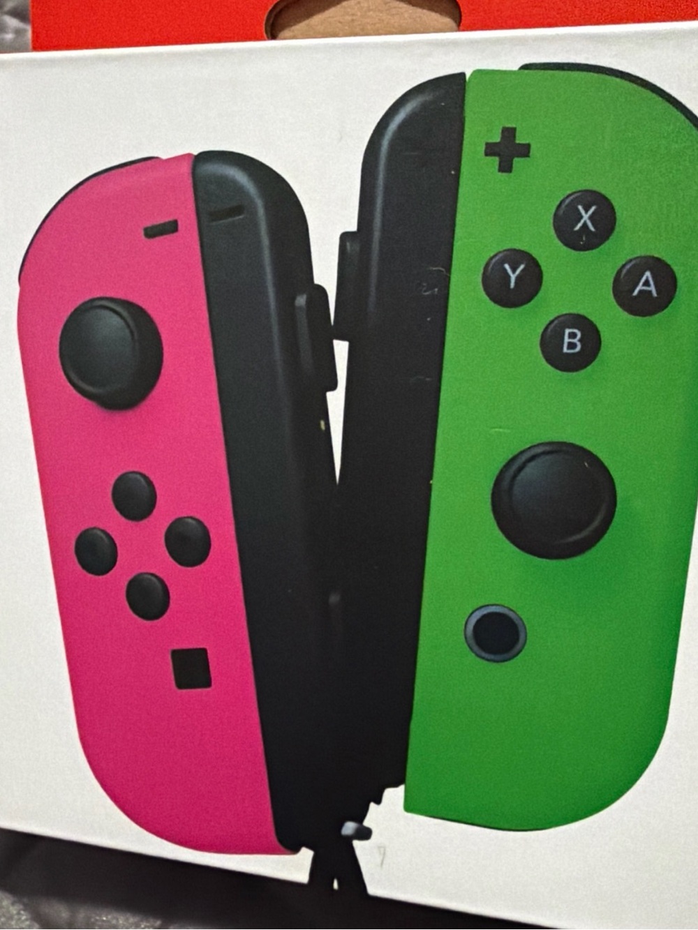 Nintendo Switch Joy-Con Pair Neon Red and Neon green